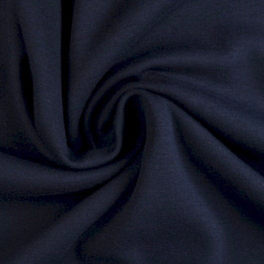 Navy borstad sweatshirt – alpine fleece med mjuk insida & stretch (bild 1 av 6)
