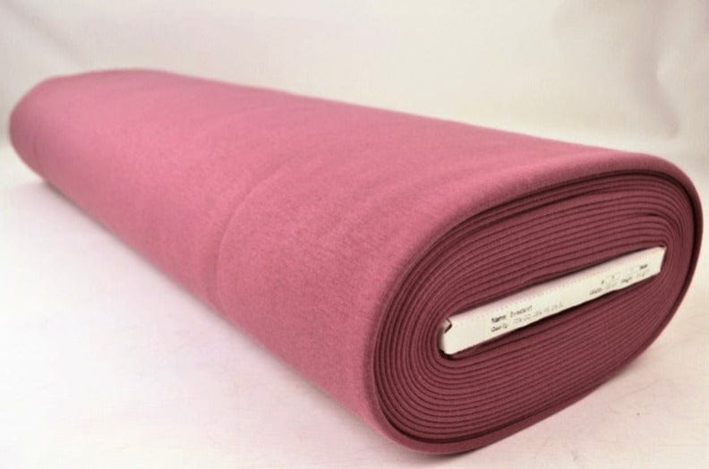 Vintage mörk rosa borstad sweatshirt – alpine fleece med mjuk insida & stretch (bild 2 av 6)