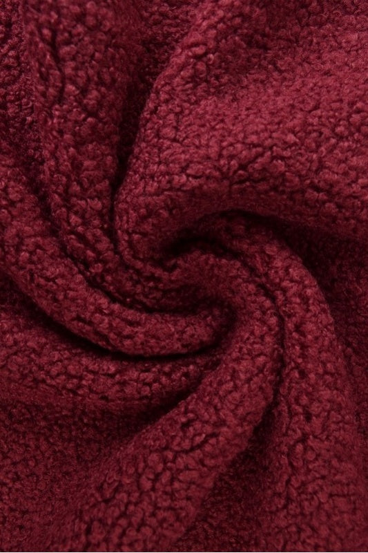 Bordeaux teddytyg med stretch (bild 1 av 7)