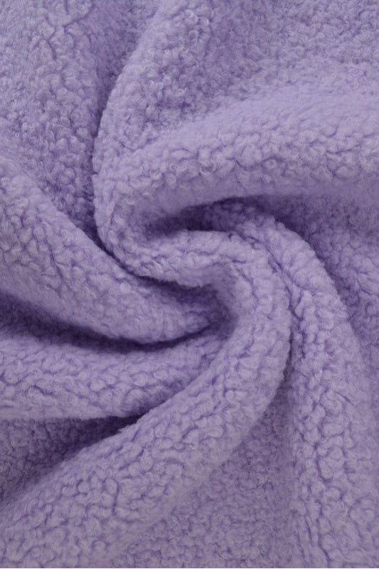 Lavendel teddytyg med stretch – mjukt & värmeisolerande (bild 1 av 7)