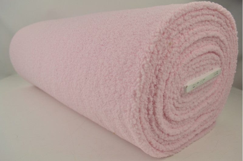 LJUSROSA TEDDYTYG MED STRETCH – MJUKT & VÄRMEISOLERANDE