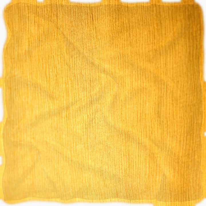 Karrygult sidenchiffong – lätt, skirt chiffongtyg (bild 1 av 9)