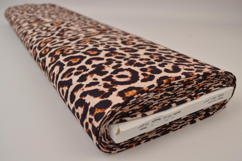 Beige linne med leopardtryck (bild 2 av 9)