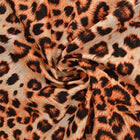 ORANGE LINNE MED LEOPARDTRYCK