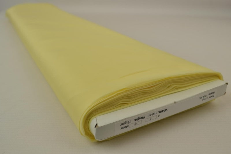 Beige fodertyg polyesterfoder – slätt, lätt & lätt glans (bild 2 av 5)