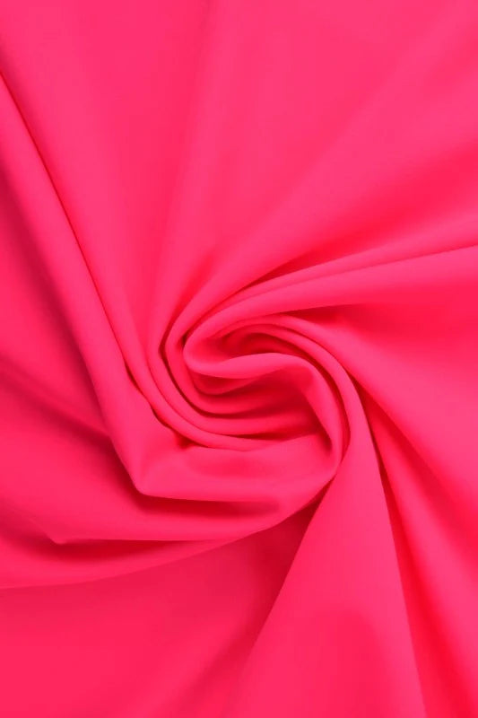 Neon pink lycra – 4-vägs stretch & snabbtorkande (bild 1 av 7)