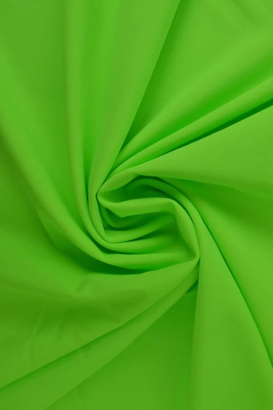 Neon lime grön lycra – 4-vägs stretch & snabbtorkande (bild 1 av 7)
