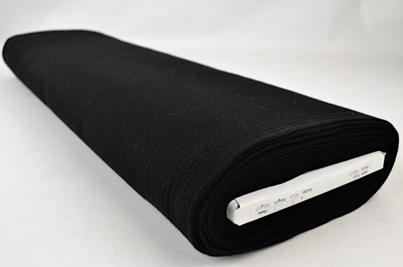 Svart double gauze musslin – mjuk & andningsbar (bild 5 av 7)