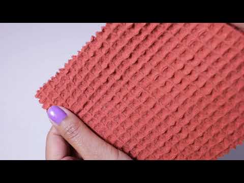 KOPPAR VÅFFEL PIQUÉ – ABSORBERANDE & SNABBTORKANDE