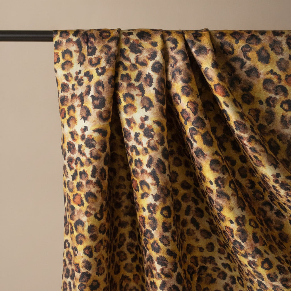SIDEN MED LEOPARD TRYCK (bild 2 av 3)