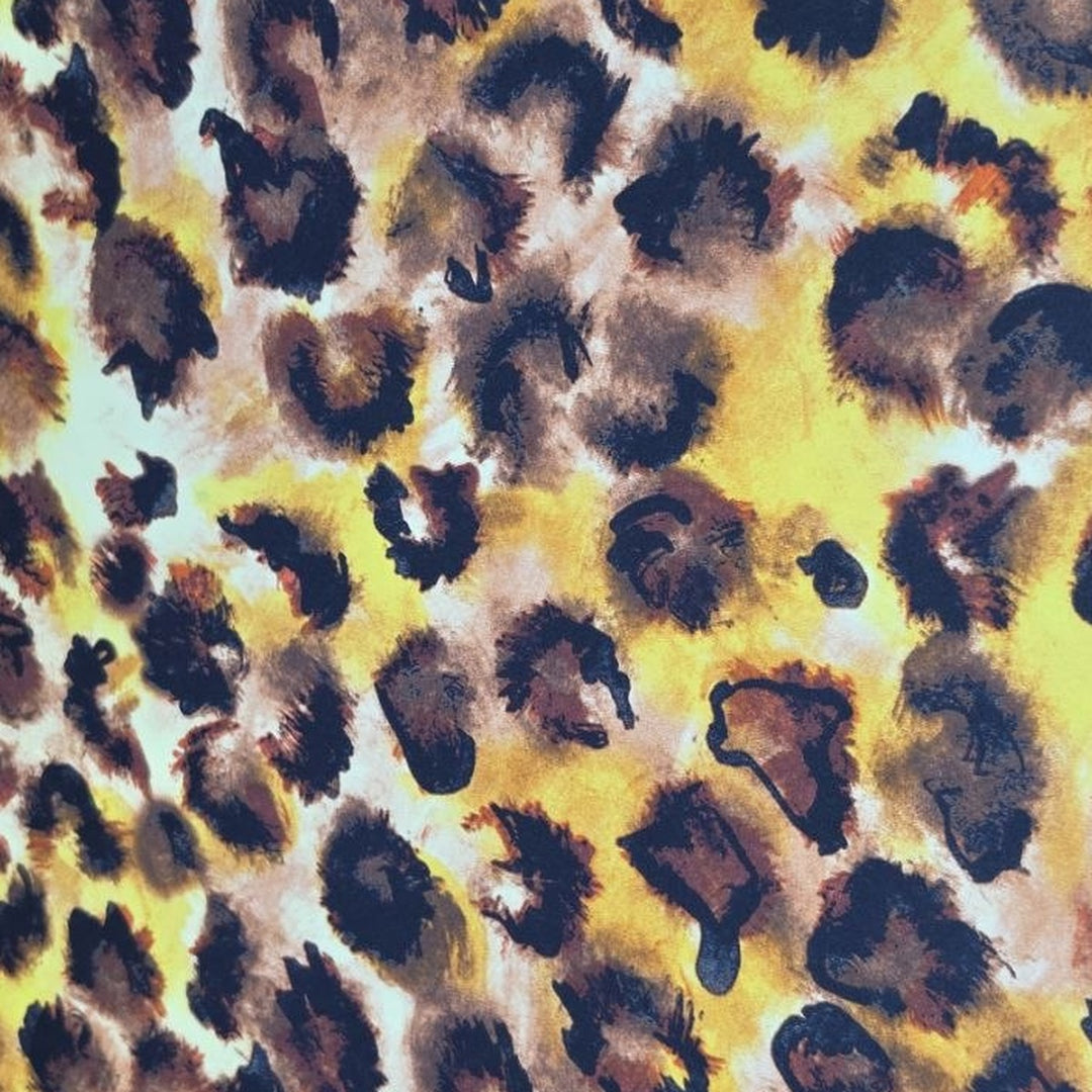 SIDEN MED LEOPARD TRYCK (bild 3 av 3)
