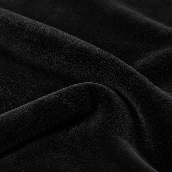 SVART MICRO VELOUR TYG (bild 3 av 3)