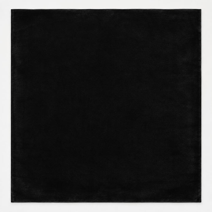 SVART VELOUR MED STRETCH – MJUK STICKAD KVALITET (bild 1 av 3)