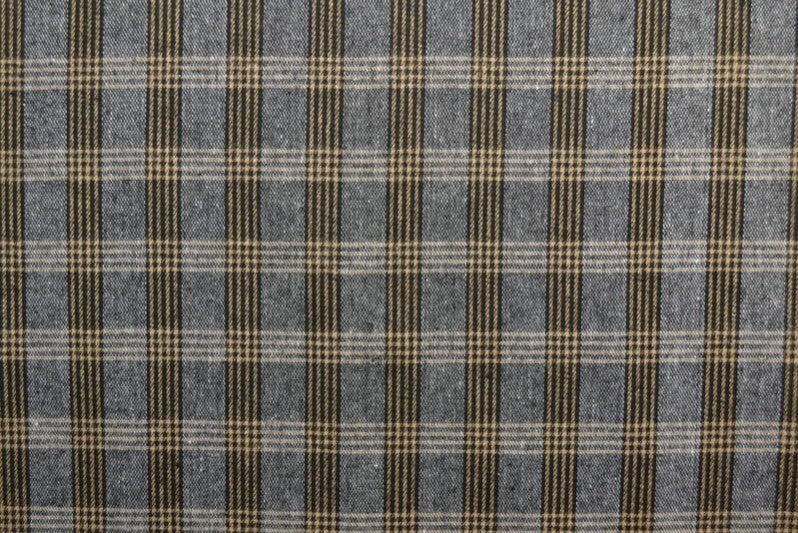 Grå svart och gul skotskrutig flannel (bild 3 av 14)
