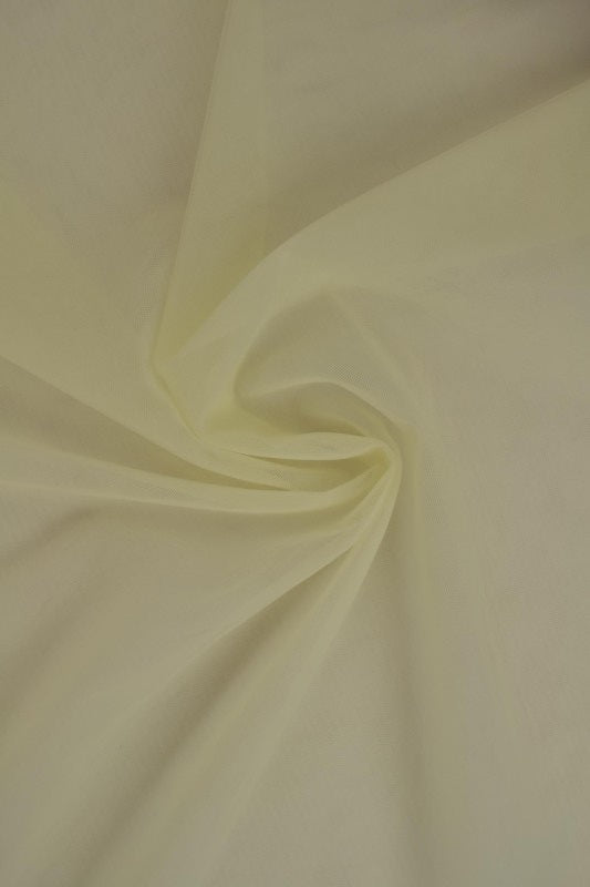 VANILJGUL FLAMSKYDDAD MJUK TYLL – 250 CM BRED
