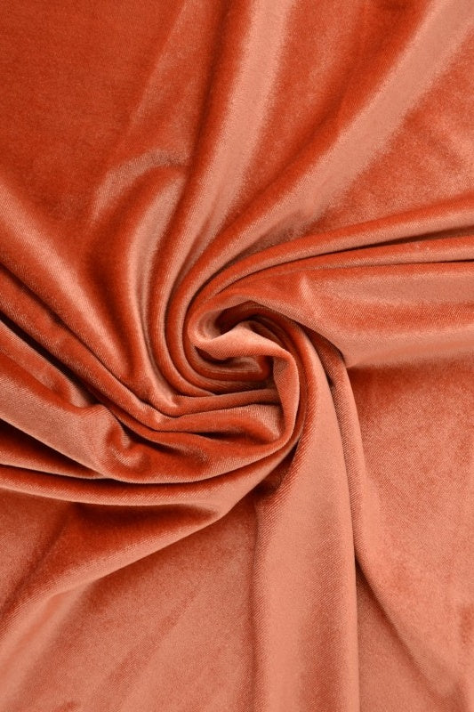 Koppar velour med stretch (bild 1 av 6)