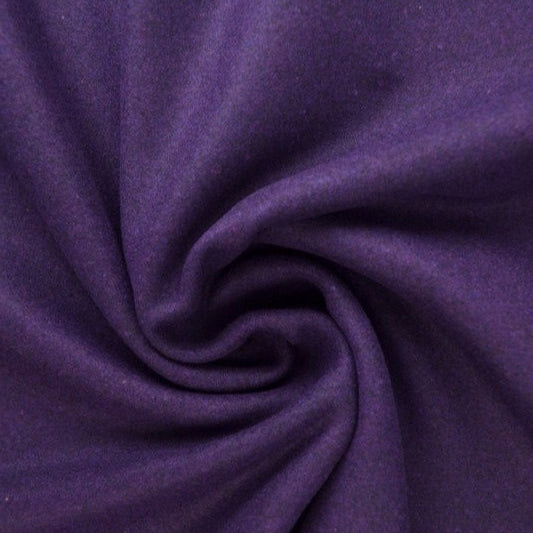 Lila slitstark och mjuk ull/polyester tyg (bild 1 av 4)