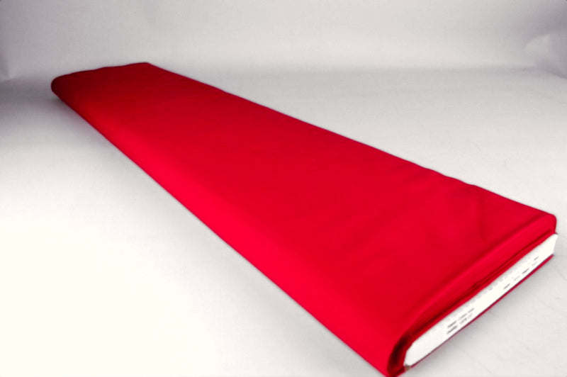 Röd lätt semi transparent voile tyg i bomull (bild 2 av 6)