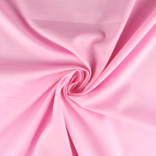 Ljusrosa lätt semi transparent voile tyg i bomull (bild 1 av 6)