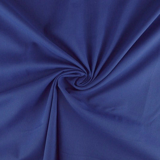 Mörkblå lätt semi transparent voile tyg i bomull (bild 1 av 6)