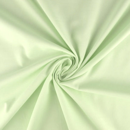 Mintgrön lätt semi transparent voile tyg i bomull (bild 1 av 6)