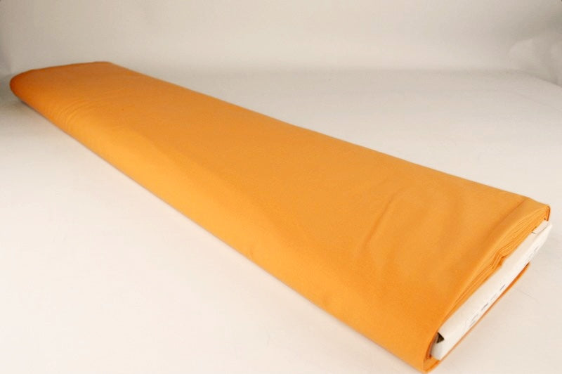 OCKERGUL LÄTT SEMI TRANSPARENT VOILE TYG I BOMULL