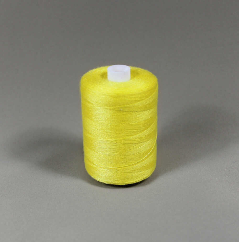 Gul stark polyester sytråd (bild 1 av 3)