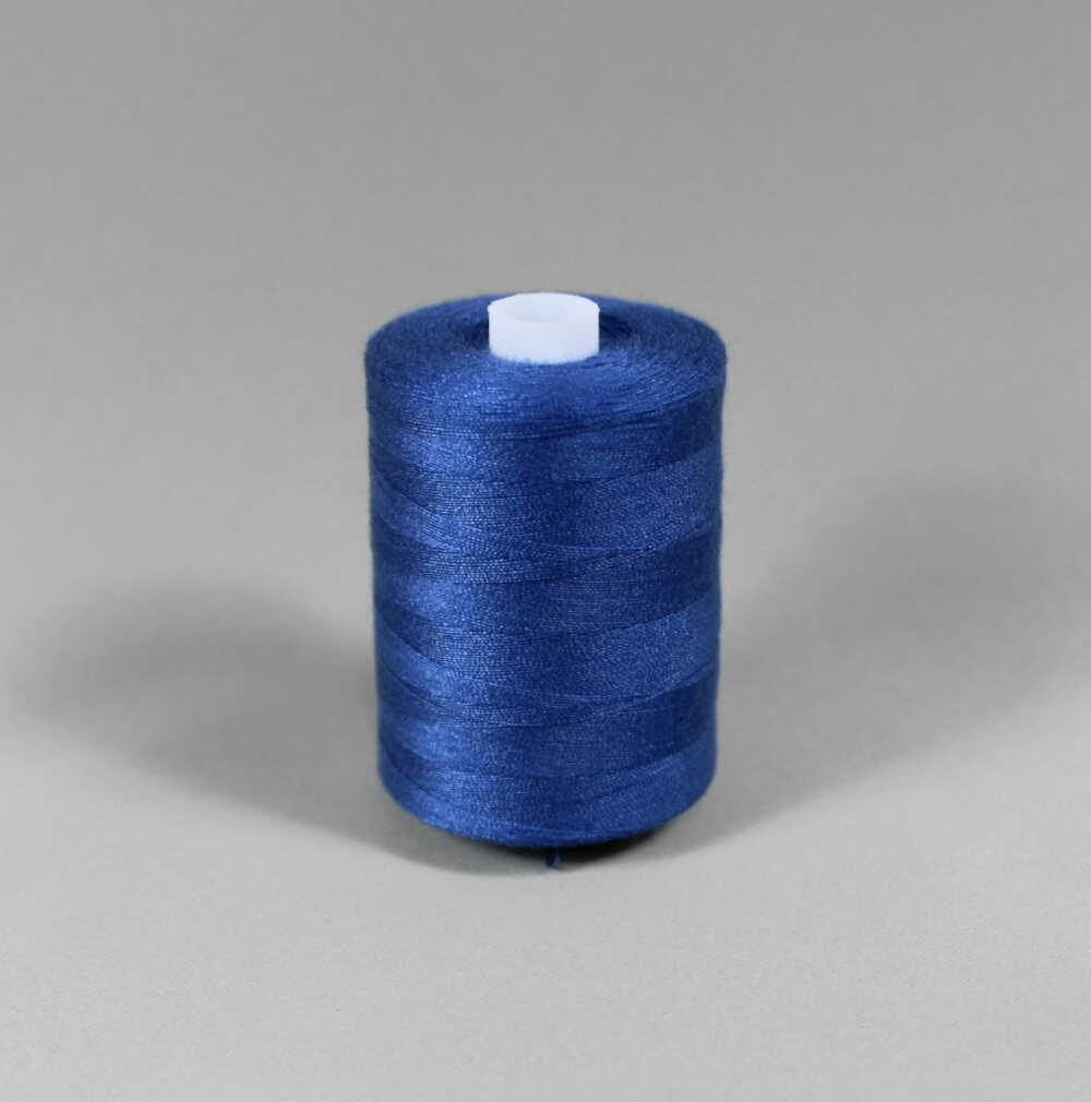 Blå stark polyester sytråd (bild 1 av 3)