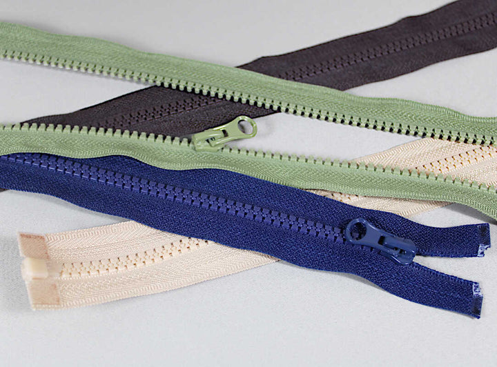 Khaki dragkedja delbar 5 mm (bild 4 av 4)